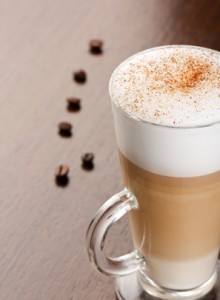 Cappuccino mit Milchschaum